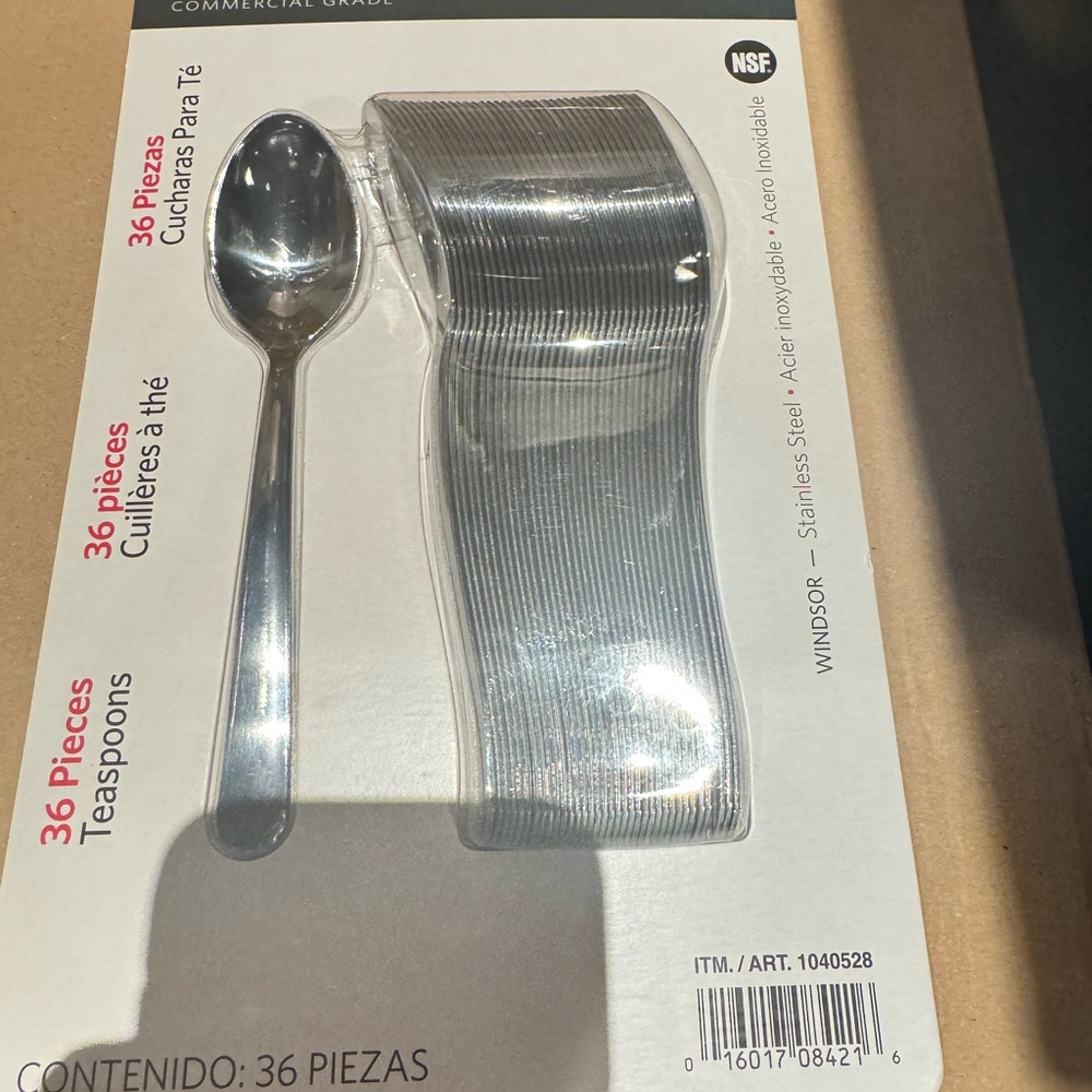 Stainless Steel Teaspoons Set